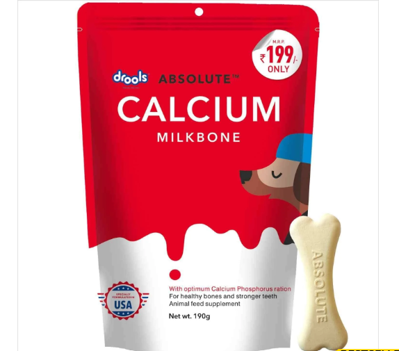 Drools Absolute Calcium Bone Pouch for Dogs