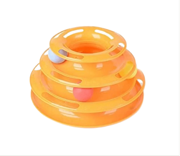 Pettrends Interactive Tower of Tracks for Cats