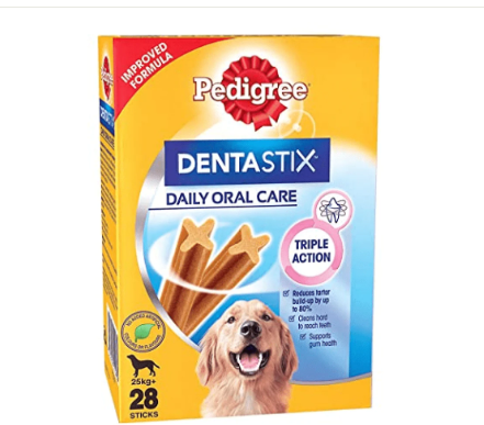 Pedigree Dentastix Oral Care for Adult (Large Breed of 25 kg+) Dog Treats