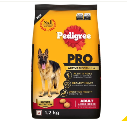 Pedigree PRO Expert Nutrition Active Adult Large Breed Dog Dry Food