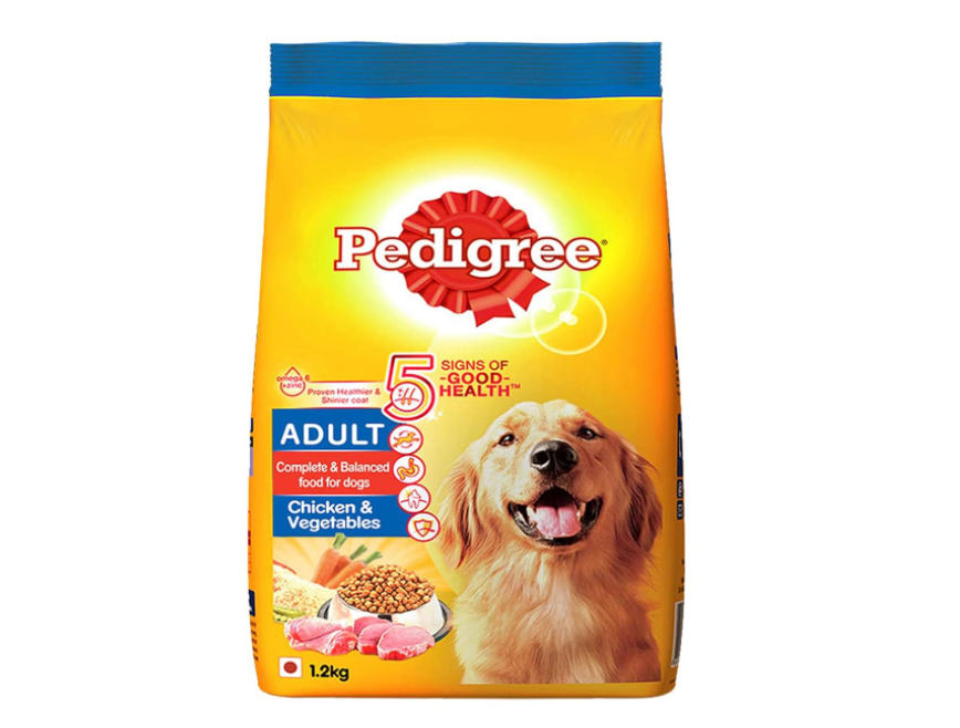 Pedigree Adult Dry Dog Food, Chicken & Vegetables