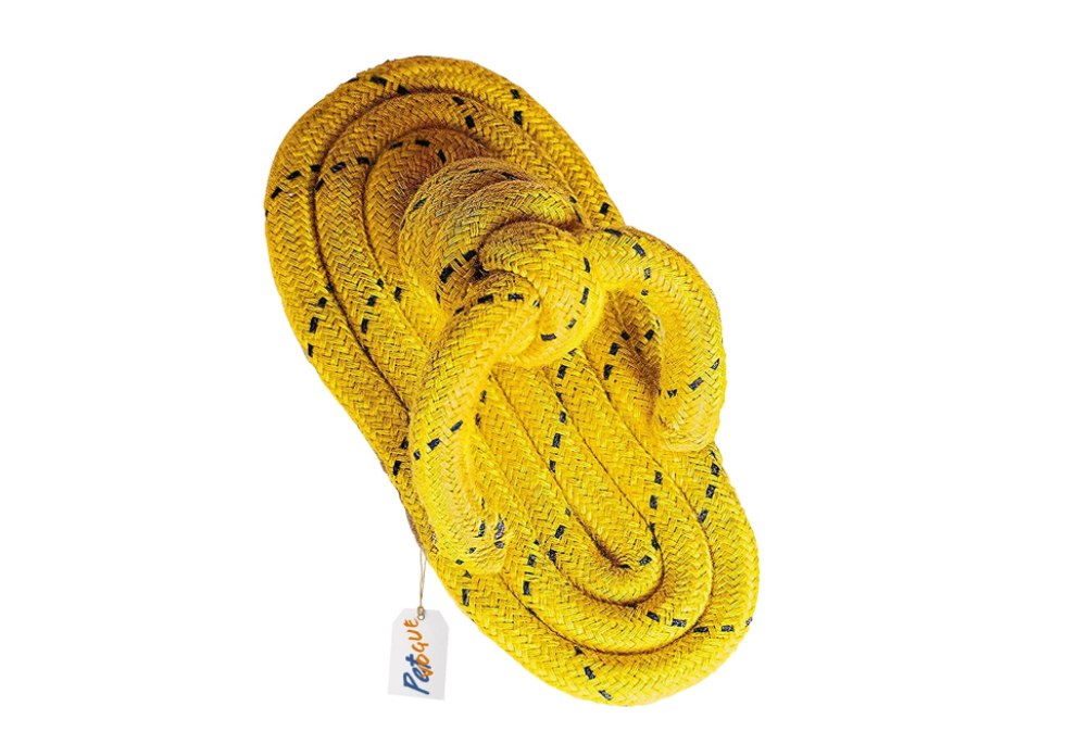 Pet Vogue Sandal Shaped Blue Rope Toy for Dogs