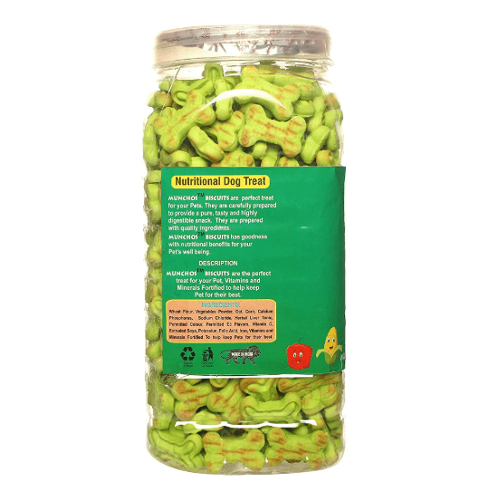 Munchos Real Veg Biscuit Dog Treats