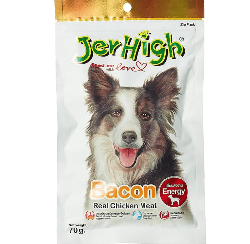 JerHigh Chicken Bacon Dog Treat