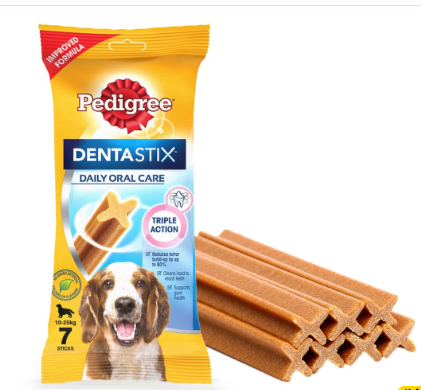 Pedigree Dentastix Oral Care for Adult (Medium Breed of 10 to 25 kg) Dog Treats