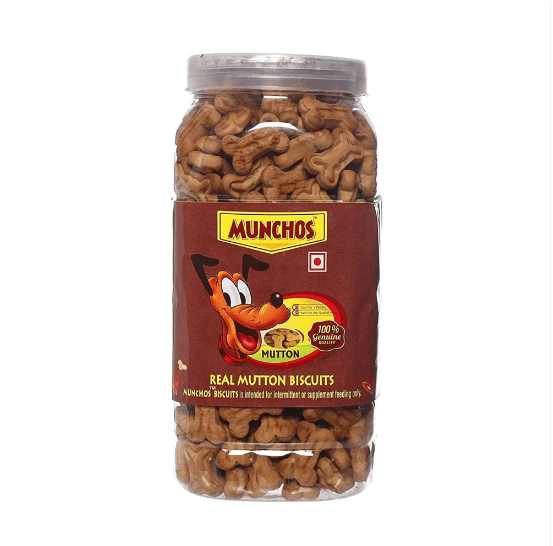 Munchos Real Mutton Flavour Biscuit Dog Treats
