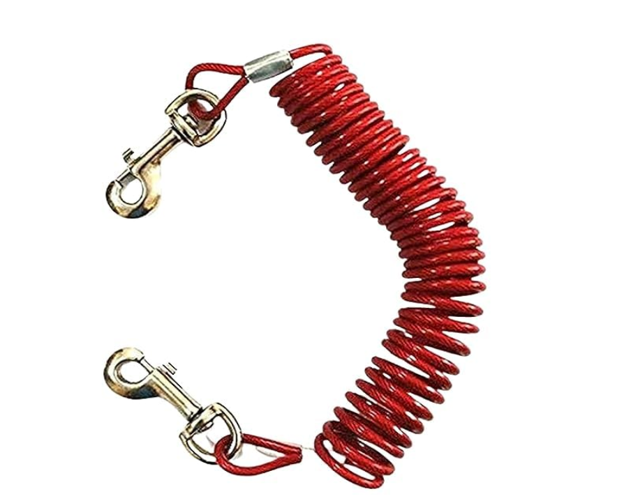 Tie Out 12 Feet Long Cable Dog Leash Dog Trainning Leash