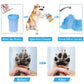 Pet Paw Cleaner Portable Dog Paw Washer with Soft Silicone Bristles for Quickly Cleaning Pets Muddy Feet (Color May Vary)