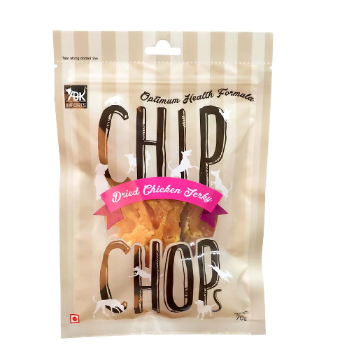 Chip Chops Sun Dried Chicken Jerky Dog Treats