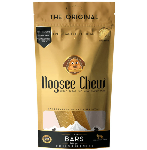 Dogsee Chew Large Bars Long-Lasting Dental Chews Medium bars - 130 gm