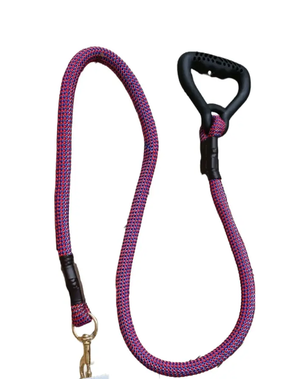 Pettrends Nylon Mono Dog 18mm Rope Leash with Strong Hook and Soft Handle