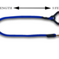 Pettrends Nylon Mono Dog 18mm Rope Leash with Strong Hook and Soft Handle