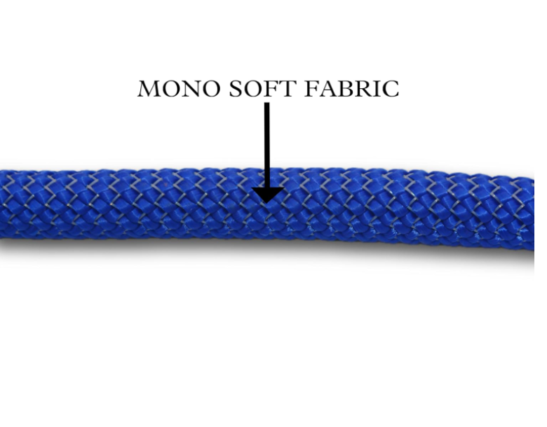 Pettrends Nylon Mono Dog 18mm Rope Leash with Strong Hook and Soft Handle