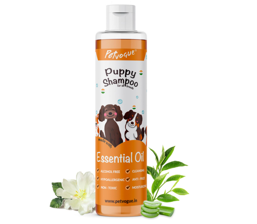 PetVogue Puppy Shampoo - Dog Natural Shampoo (Made in India) 200ml