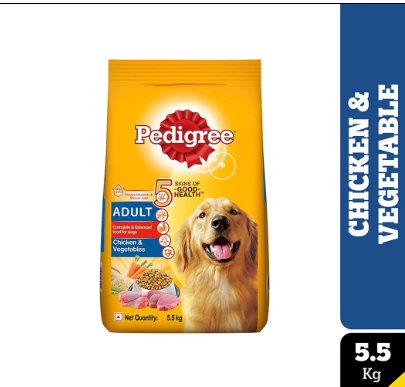 Pedigree Adult Dry Dog Food, Chicken & Vegetables