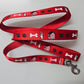 Pettrends Paw/Bone Printed Soft Nylon Body Belt Padded 1" and Leash with Adjustable Quick Release (Copy)