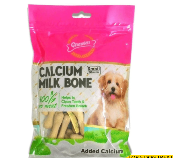 Gnawlers Calcium Milk Bone Dog Treats