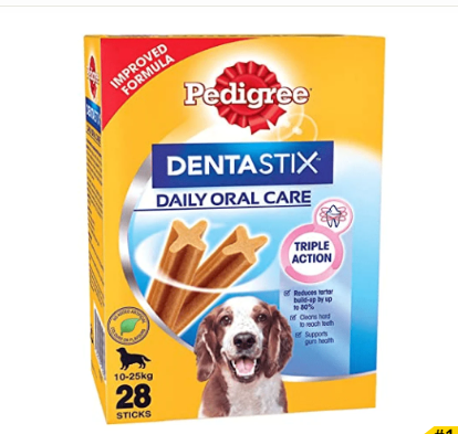 Pedigree Dentastix Oral Care for Adult (Medium Breed of 10 to 25 kg) Dog Treats