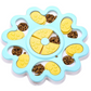 Pettrends Slow Feeder Flower Shaped Toy for Dogs and Cats
