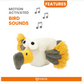 Fofos Eagle with Catnip Balls Interactive Toy for Cats